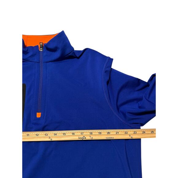 RLX Ralph Lauren Royal Blue 1/4 Zip Performance Pullover XL Golf Athleisure - Picture 12 of 16